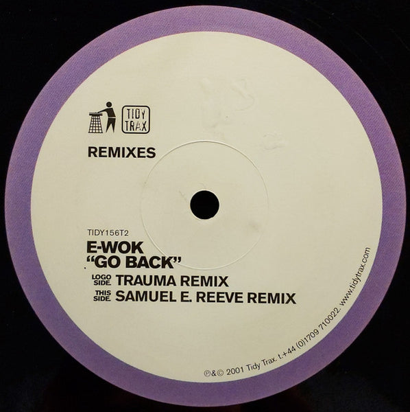 E-Wok : Go Back (Remixes) (12")