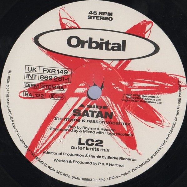 Orbital : III Remix (12", EP)