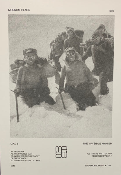 Dax J : The Invisible Man EP (12", EP)