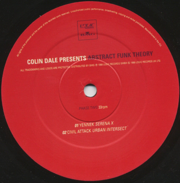 Colin Dale : Abstract Funk Theory (3x12", Comp)