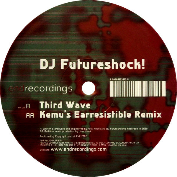 DJ Futureshock!* : Third Wave (12")