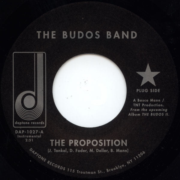 The Budos Band : The Proposition (7", Single, Promo)