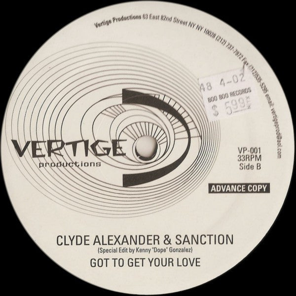 Cosmic Force (2) / Clyde Alexander & Sanction : Chocolate Starfish / Got To Get Your Love (12", Promo)