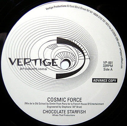 Cosmic Force (2) / Clyde Alexander & Sanction : Chocolate Starfish / Got To Get Your Love (12", Promo)