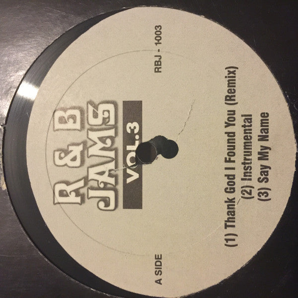 Various : R&B Jams Volume 3 (12")