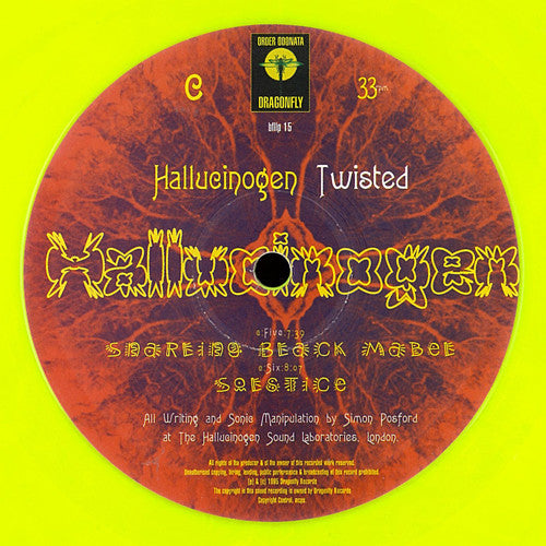 Hallucinogen : Twisted (2xLP, Album, Ltd, Yel)