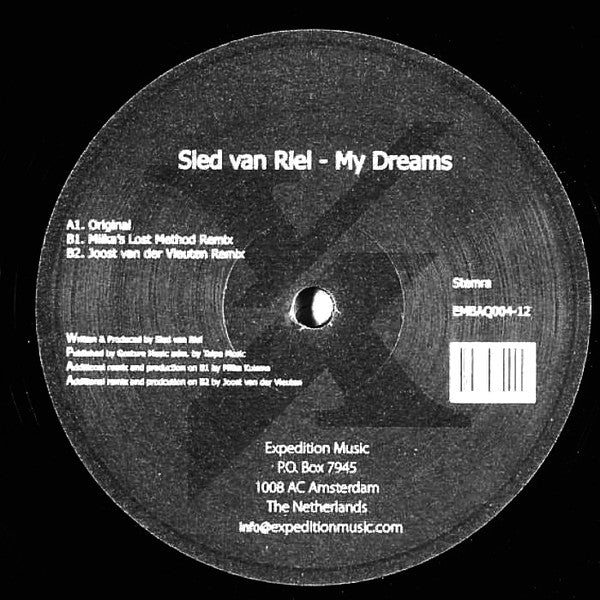 Sied van Riel : My Dreams (12")