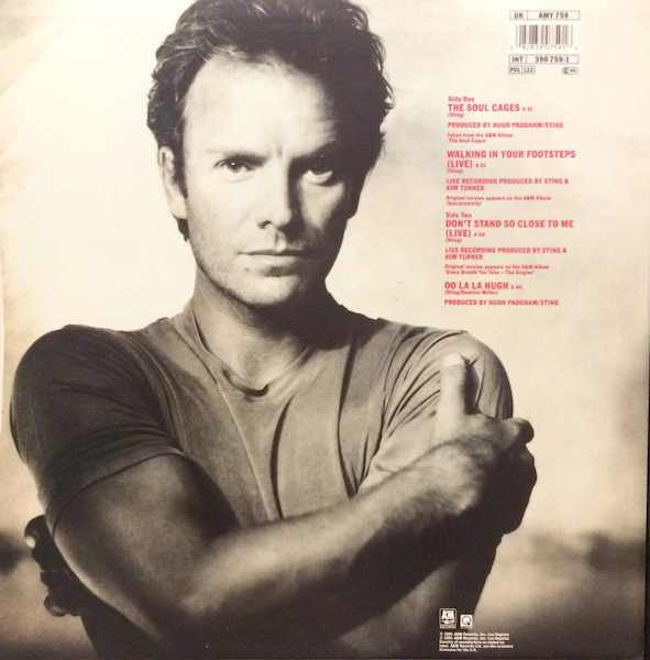 Sting : The Soul Cages (12", Single)