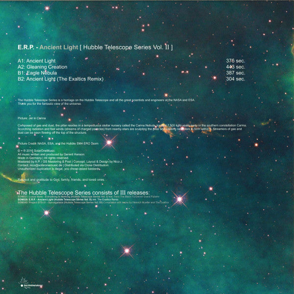 E.R.P. : Ancient Light (Hubble Telescope Series Vol. II) (12")
