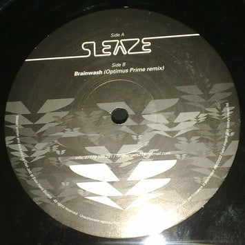 Utah Jazz : Sleaze / Brainwash (Optimus Prime Remix) (12")