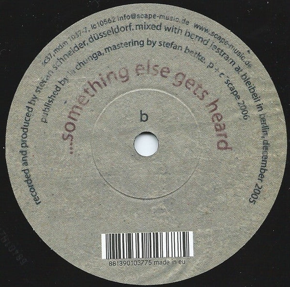 Mapstation : In The Loss Of Clarity (7", Single)