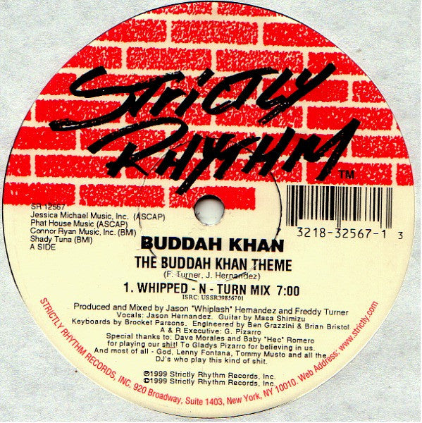 Buddah Khan : The Buddah Khan Theme (12")