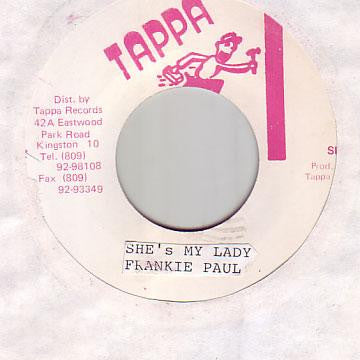 Frankie Paul : She's My Lady (7")