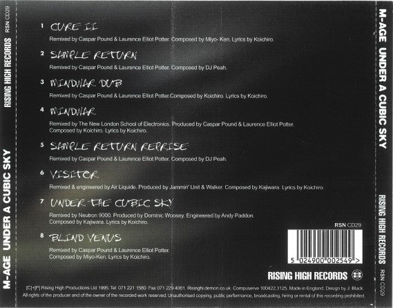 M-Age : Under A Cubic Sky (CD, Album)