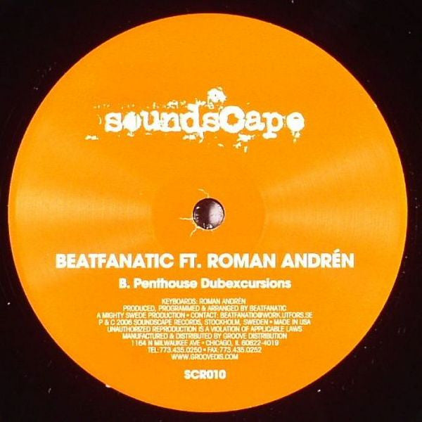 Secret Stealth / Beatfanatic : Just Can't Get Away From You (Beatfanatic Remix) / Penthouse Dubexcursions (12")