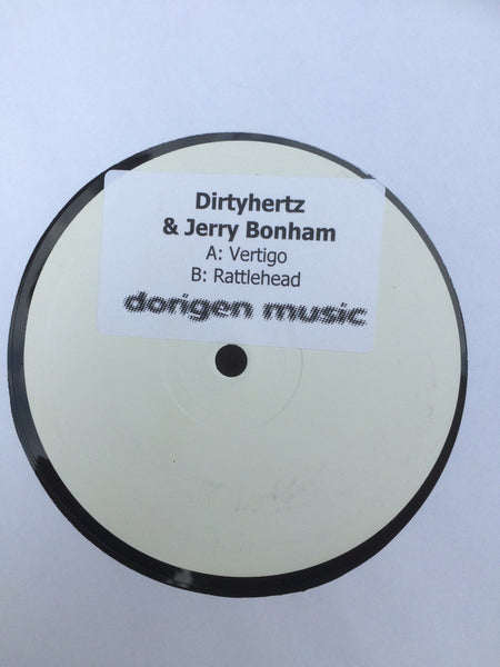 Dirtyhertz & Jerry Bonham : Rattlehead / Vertigo (12", Promo)