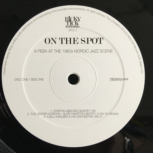 Various : On The Spot - A Peek At The 1960's Nordic Jazz Scene (2xLP, Comp)