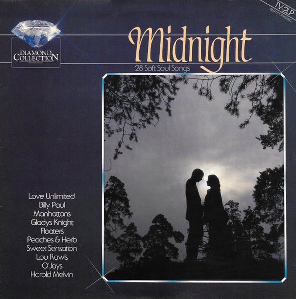 Various : Midnight - 28 Soft Soul Songs (2xLP, Comp, Gat)