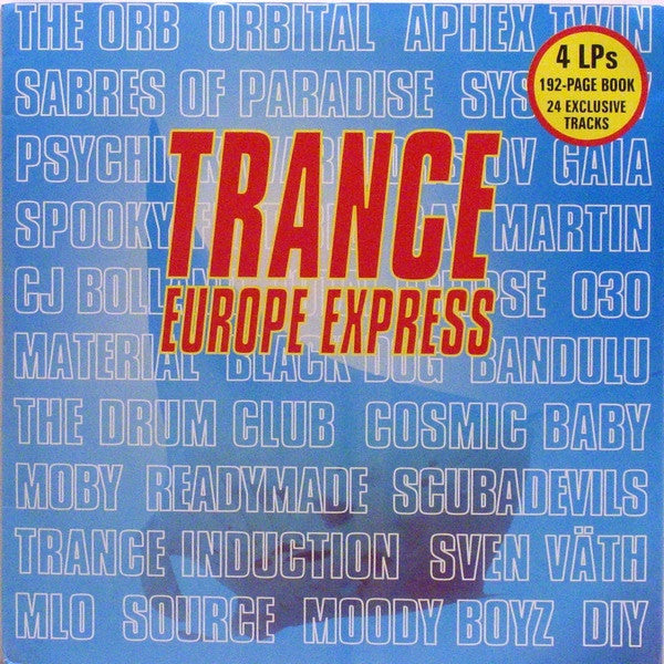 Various : Trance Europe Express (4xLP, Comp, Ltd)