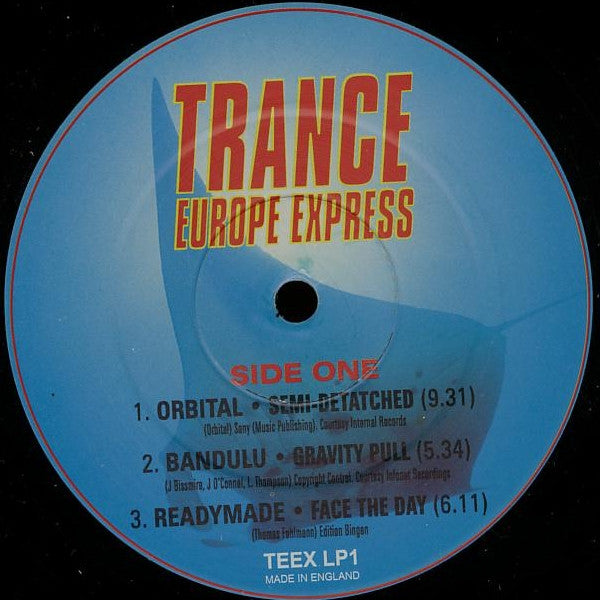 Various : Trance Europe Express (4xLP, Comp, Ltd)