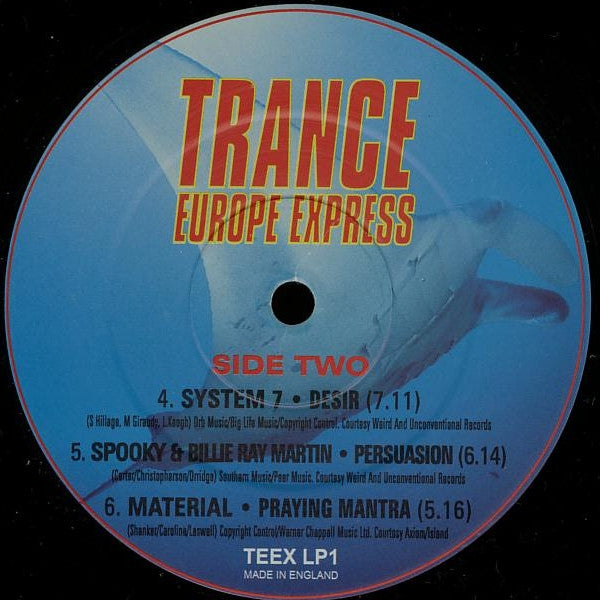 Various : Trance Europe Express (4xLP, Comp, Ltd)