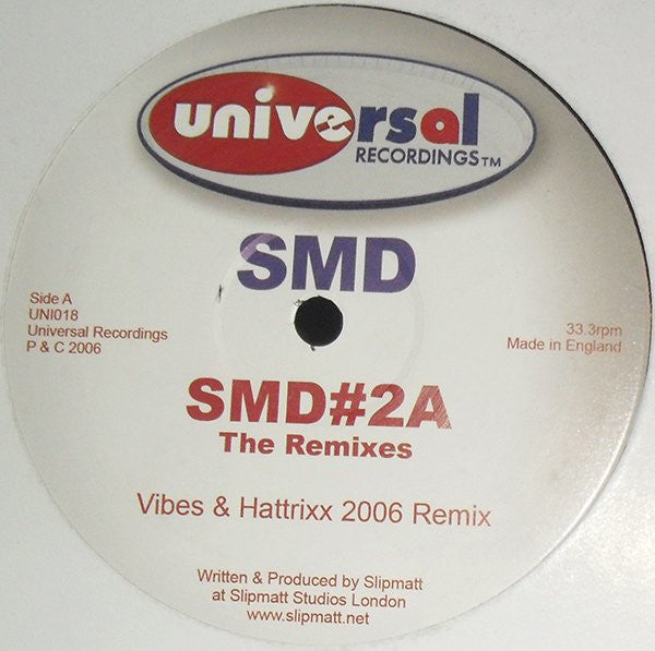 SMD : SMD#2 (The Remixes) (12")