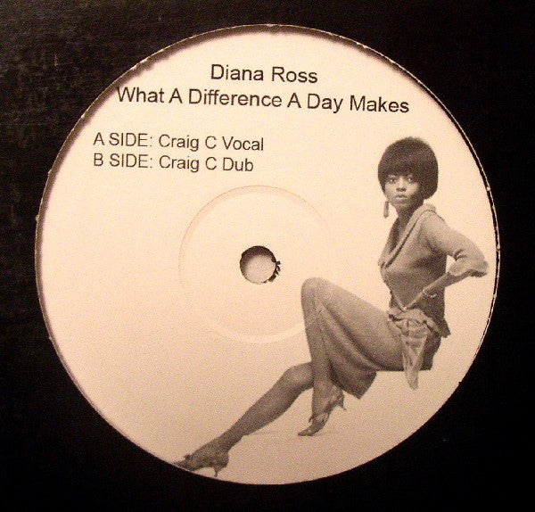 Diana Ross : What Difference A Day Makes (12", Unofficial)