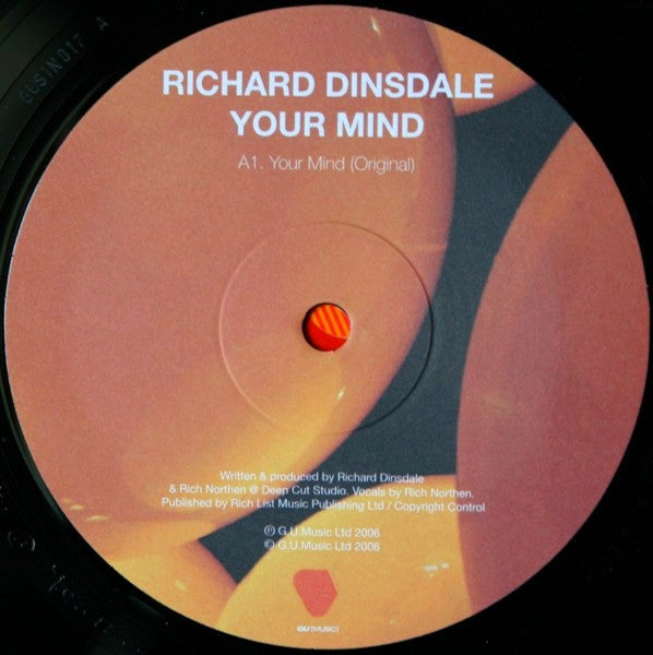 Richard Dinsdale : Your Mind (12")