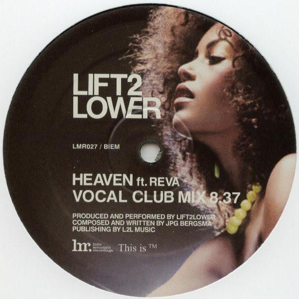Lift2Lower ft. Reva : Heaven (12")