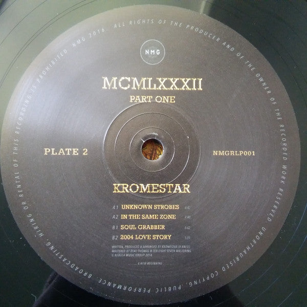 Kromestar : MCMLXXXII Part One: Plate 2 (12")