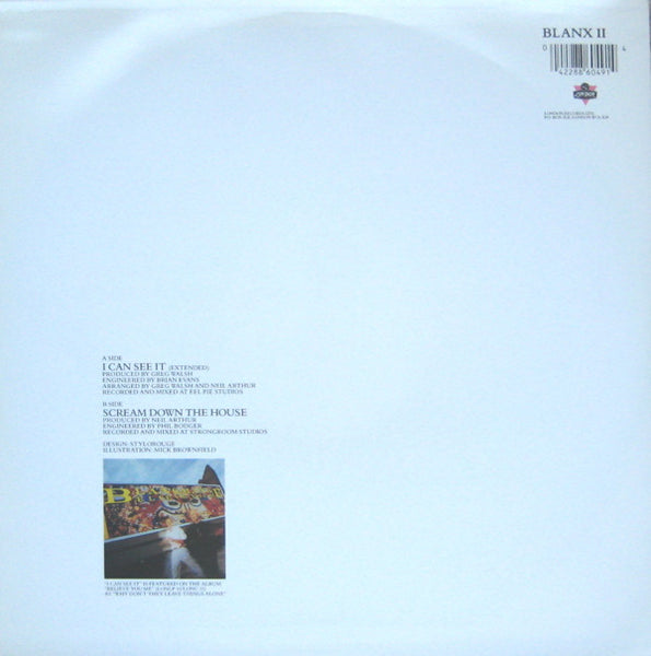 Blancmange : I Can See It (12", Single)