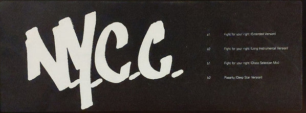 N.Y.C.C. : Fight For Your Right (12")