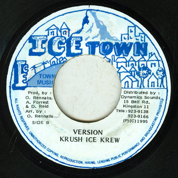 Althea & Donna / Krush Ice Krew : Top Rankin (7")