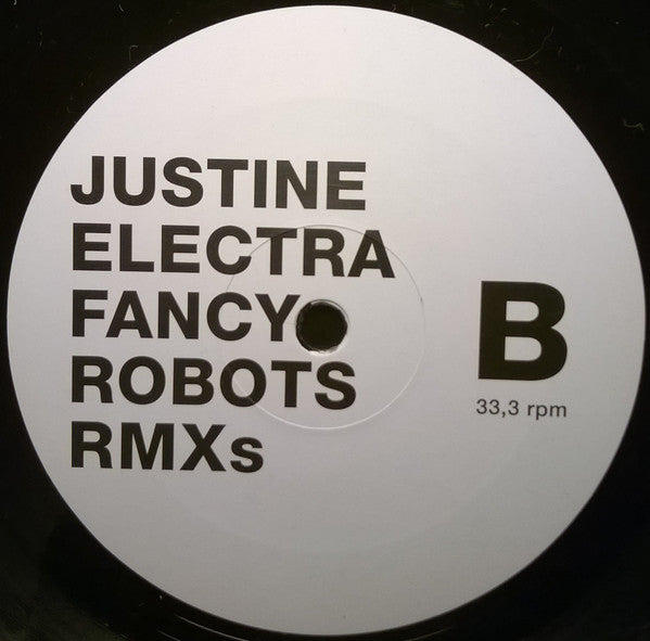 Justine Electra : Fancy Robots Remixes (12")