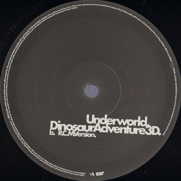 Underworld : Dinosaur Adventure 3D (12", Single, Promo)