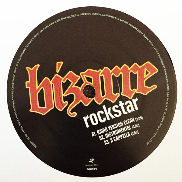 Bizarre (2) : Rockstar (12")