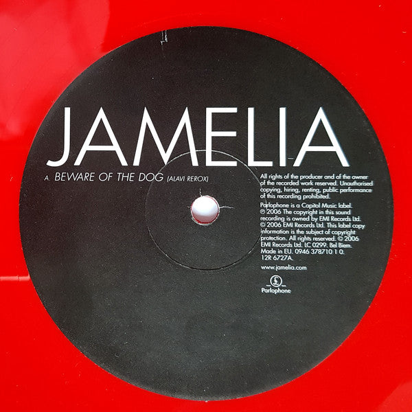 Jamelia : Beware Of The Dog (12", Single, Ltd, Red)