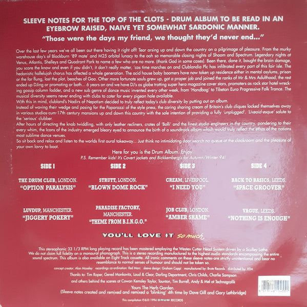 Various : The Drum Album (2x12", Comp)