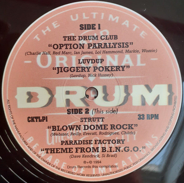 Various : The Drum Album (2x12", Comp)