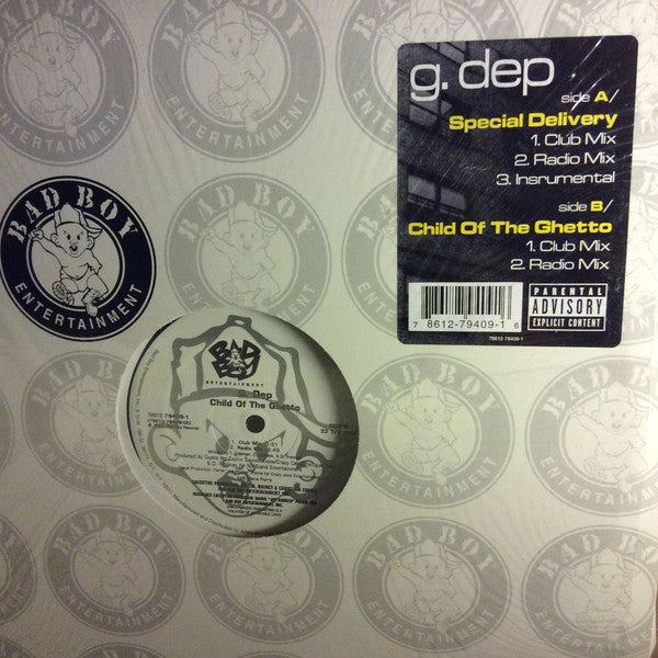 G-Dep : Special Delivery / Child Of The Ghetto (12")