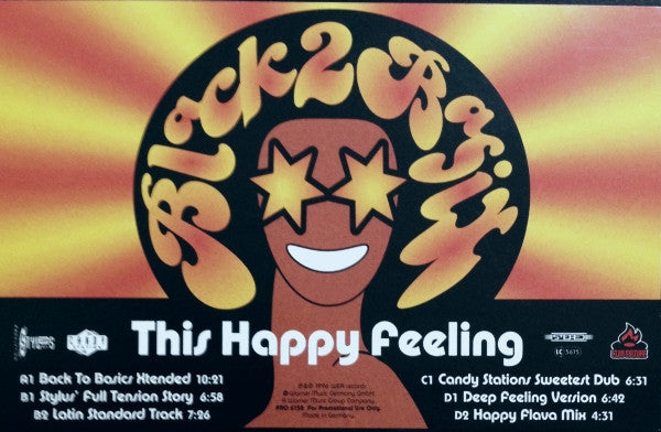 Black 2 Basix : This Happy Feeling (2x12", Promo)
