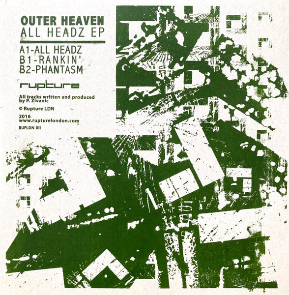Outer Heaven (3) : All Headz EP (12", EP)