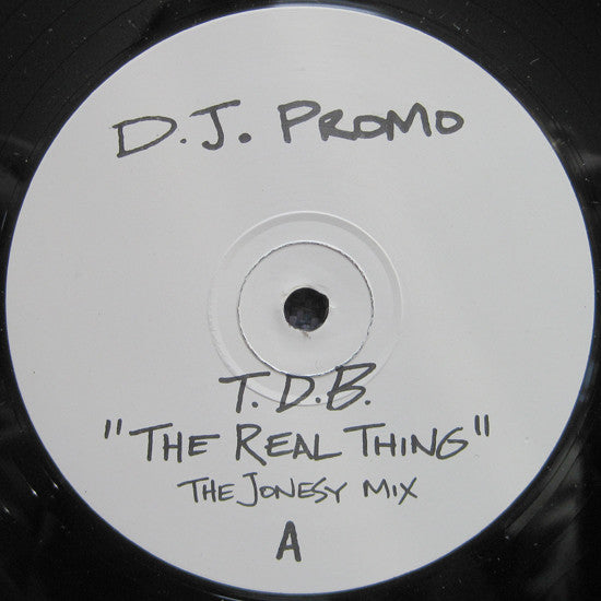 Tony Di Bart : The Real Thing (12", Promo)