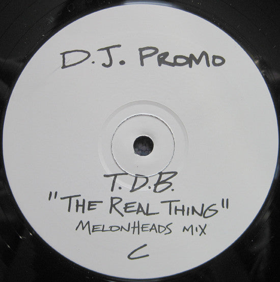 Tony Di Bart : The Real Thing (12", Promo)