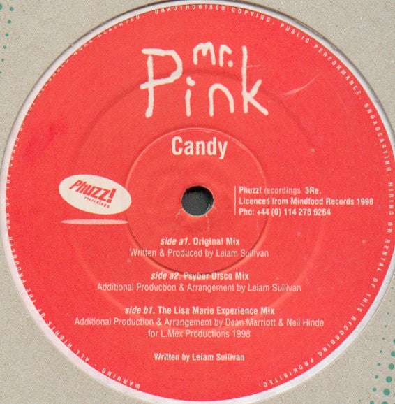 Mr. Pink : Candy (12")