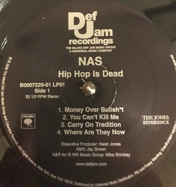 Nas : Hip Hop Is Dead (2xLP, Album)