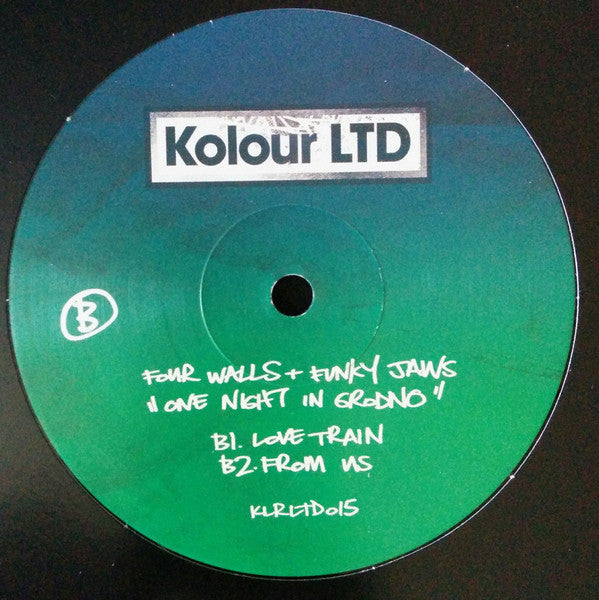 Four Walls (2) + Funkyjaws : One Night In Grodno (12", RP)