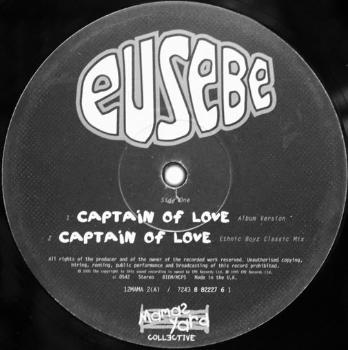 Eusebe : Captain Of Love (12")