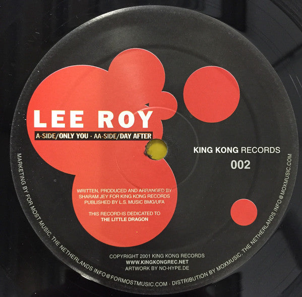Lee Roy (2) : Only You (12")