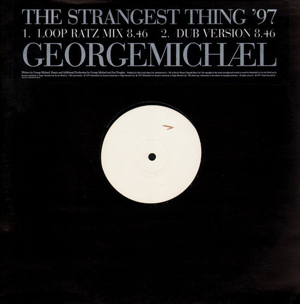 George Michael : The Strangest Thing '97 (12", Promo, W/Lbl)